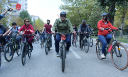 Cumhuriyet için pedal çevirdiler